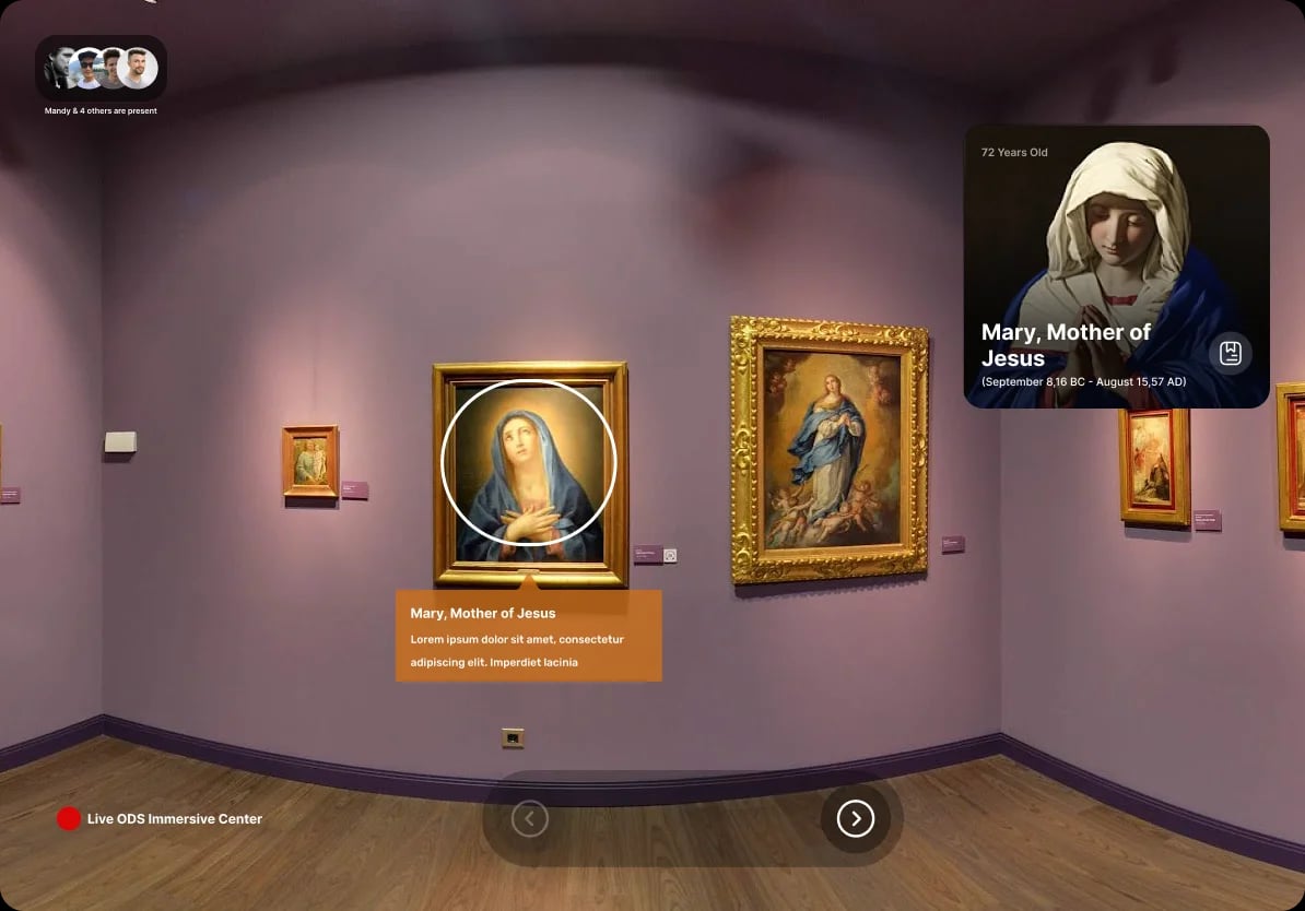 AR/VR Virtual Gallery Prototype — gallery image 1