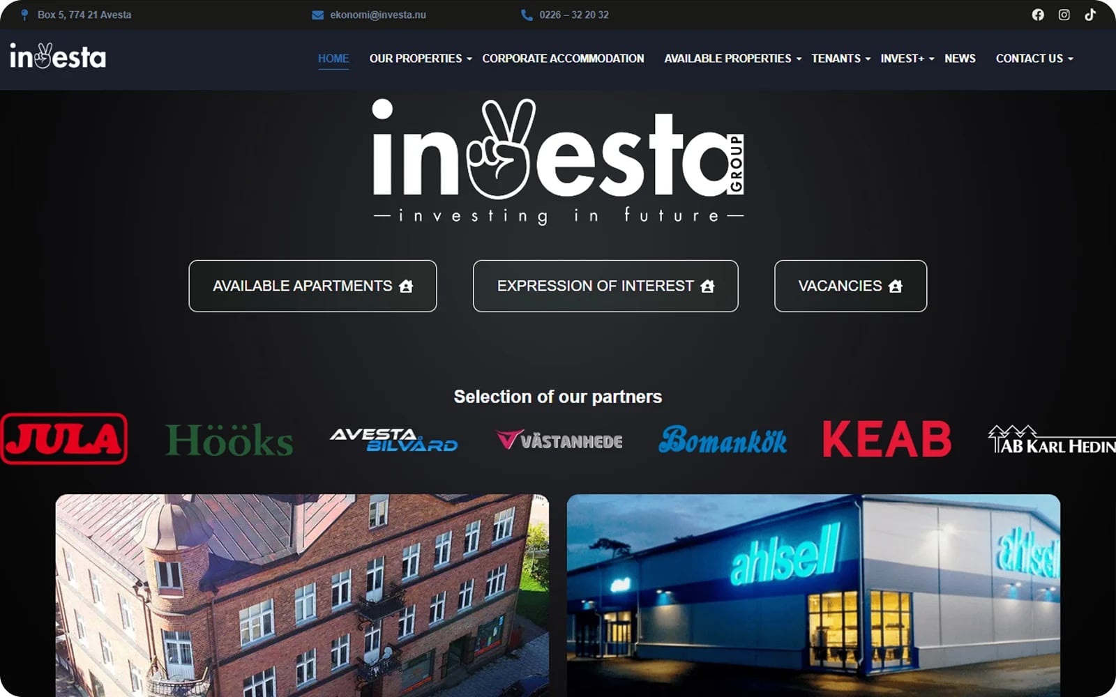 Investa – Property Rental Platform for Southern Dalarna — gallery image 1