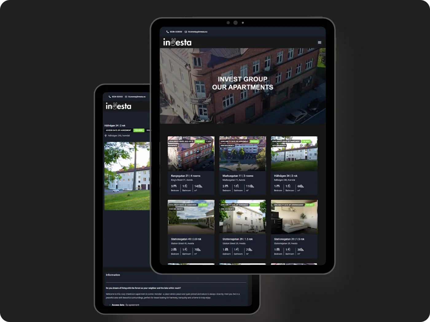Investa – Property Rental Platform for Southern Dalarna — gallery image 4
