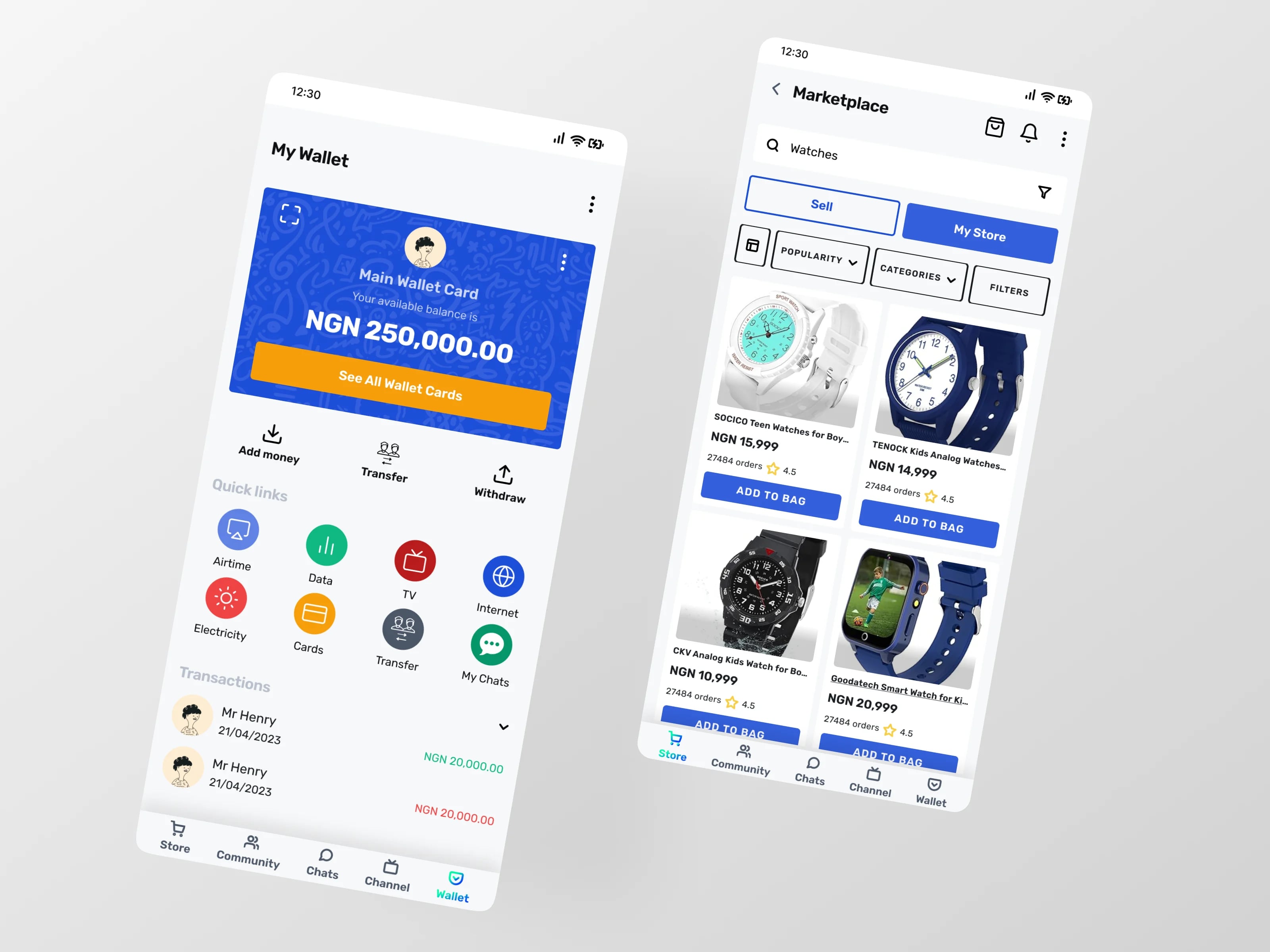 Paragon Super app — UX Case Study — gallery image 4
