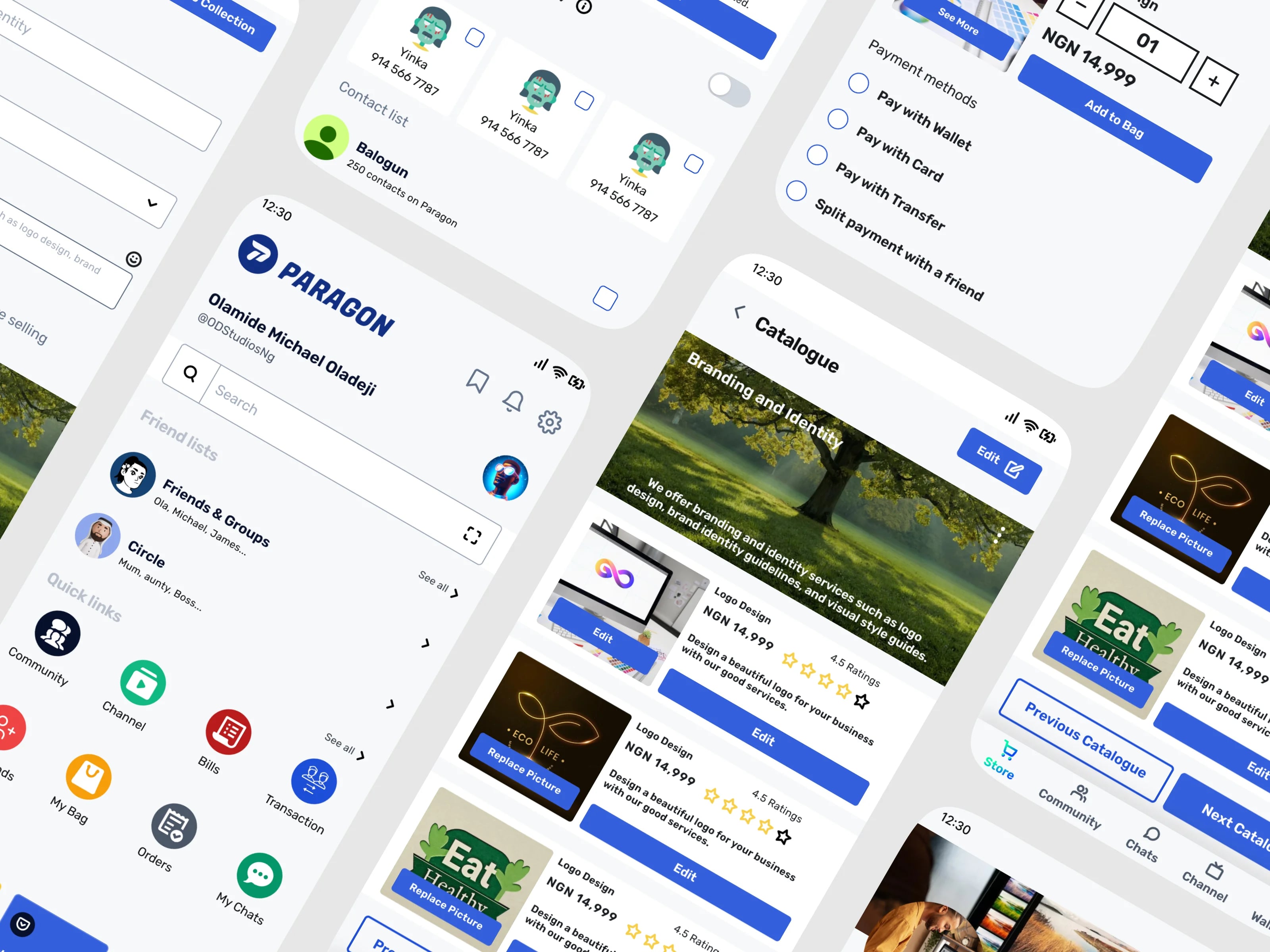 Paragon Super app — UX Case Study — gallery image 5