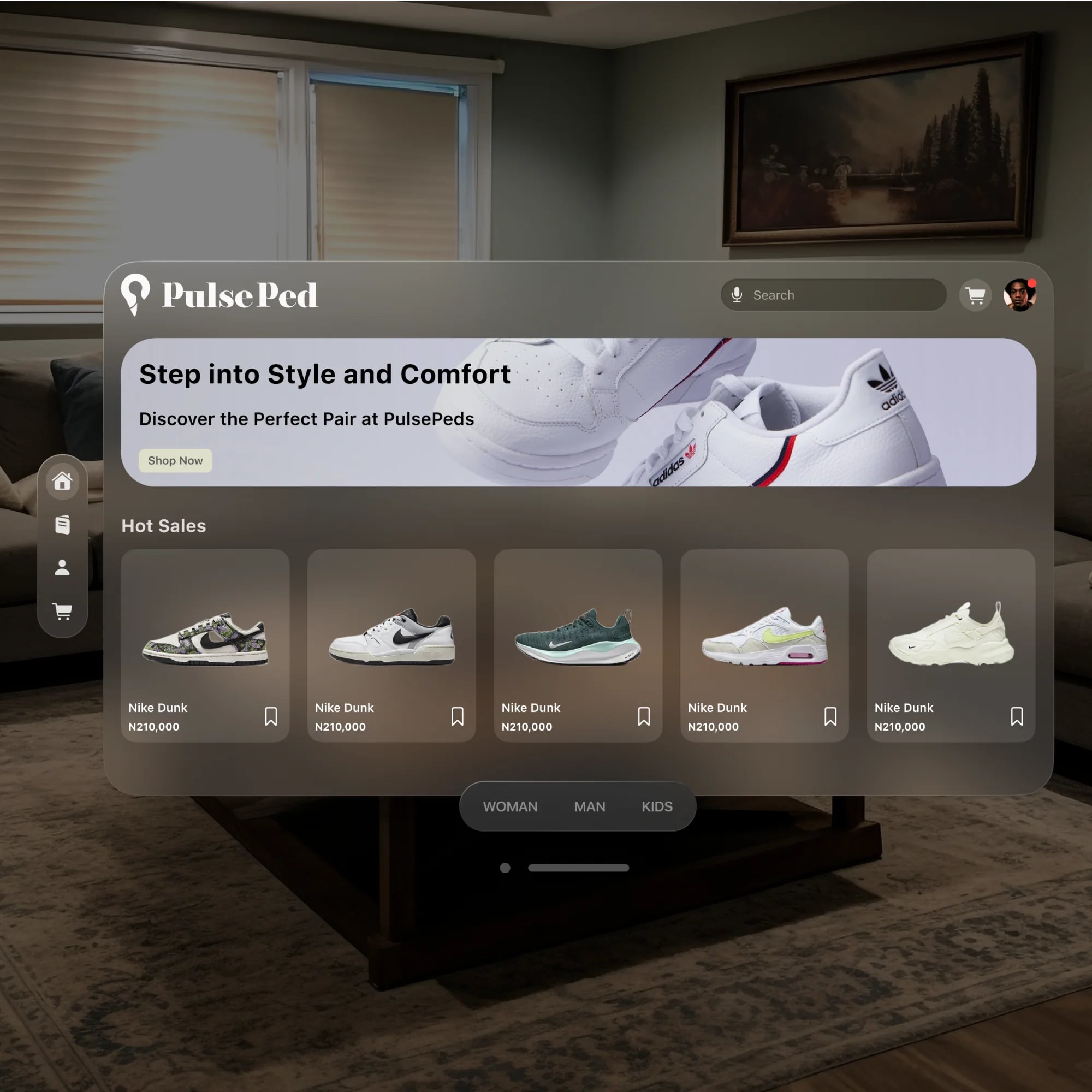 Vision Pro E-commerce Concept — gallery image 2