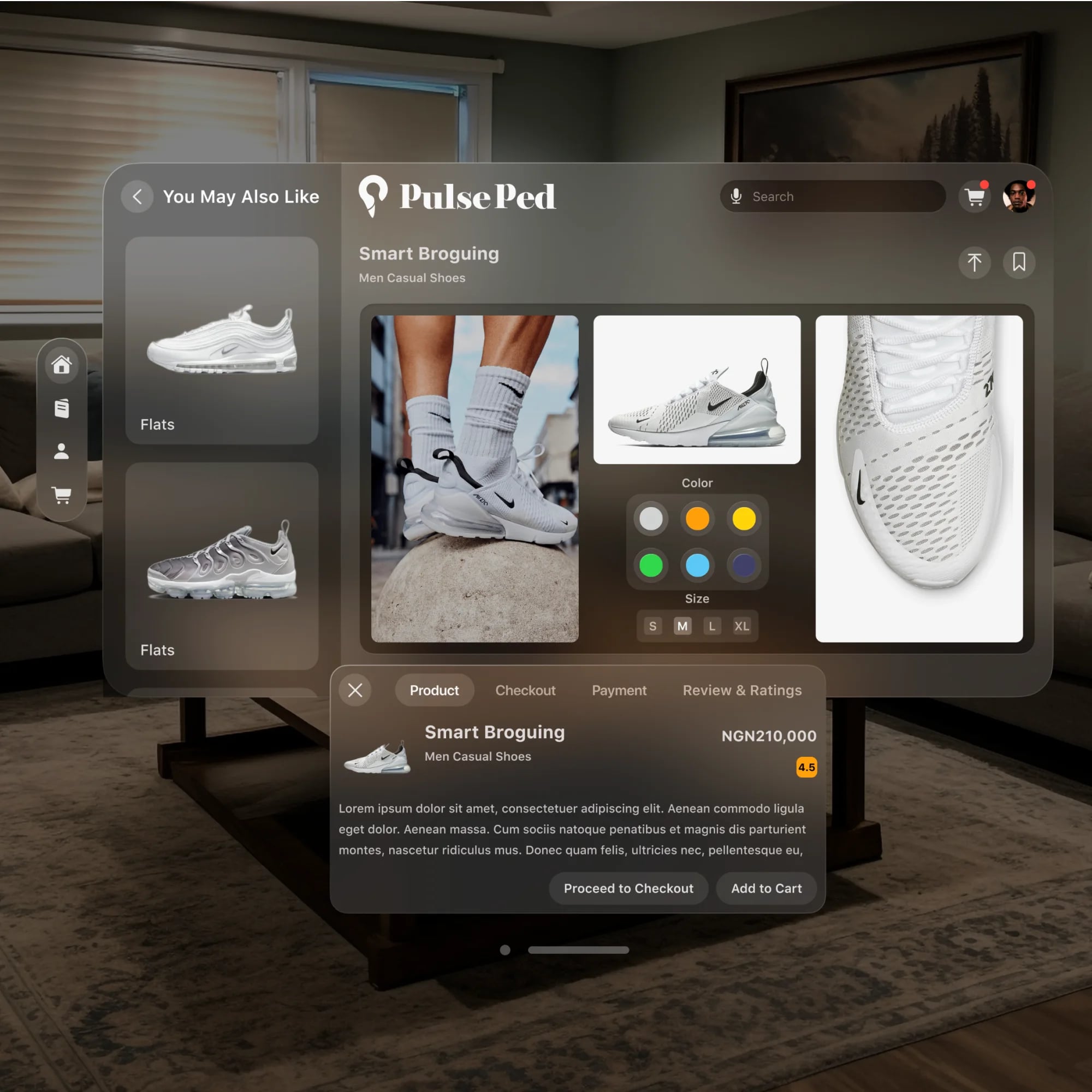 Vision Pro E-commerce Concept — gallery image 7
