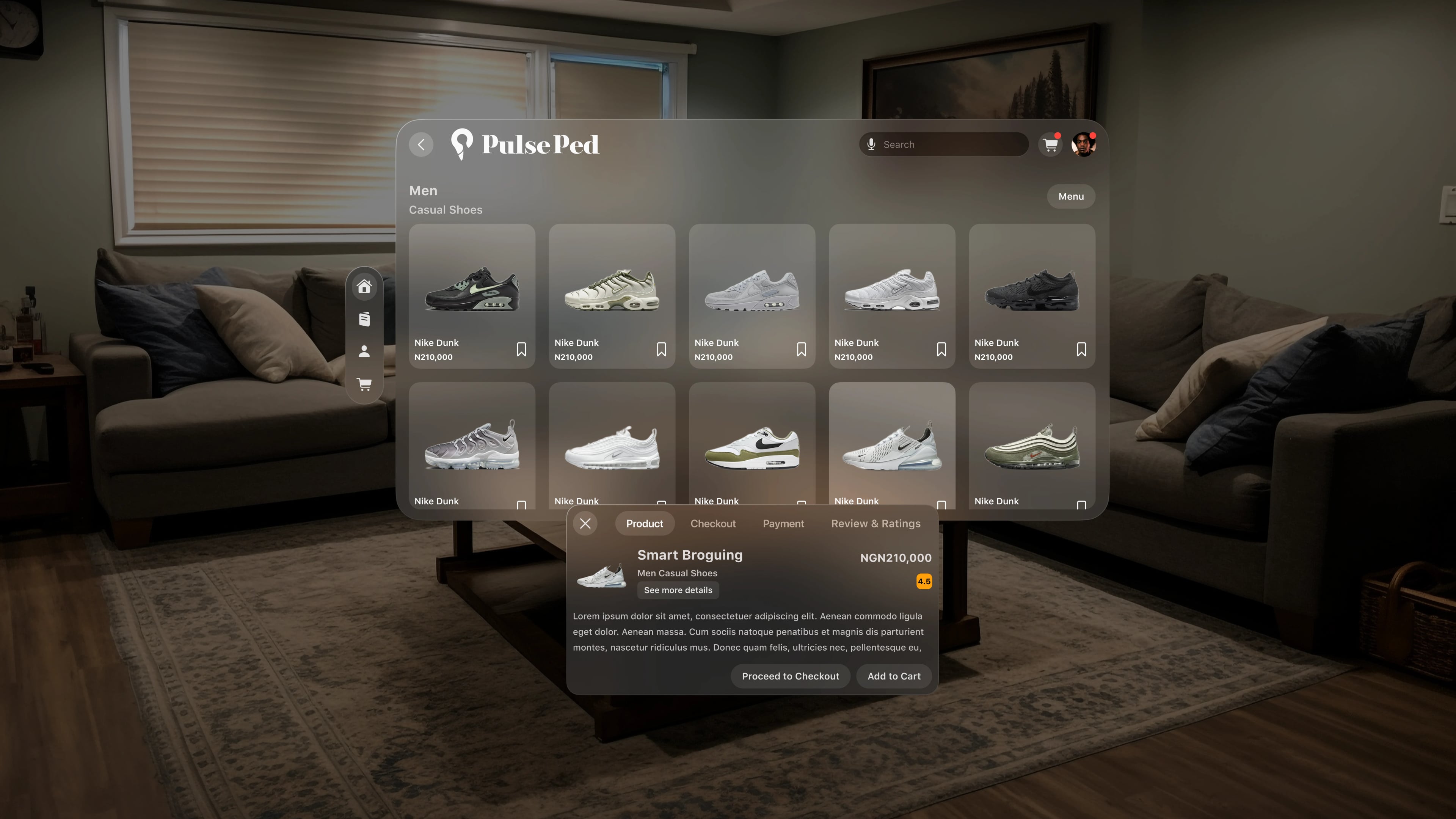 Vision Pro E-commerce Concept — gallery image 8